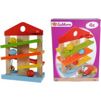 Image 1 of Eichhorn - Дървен Ролбан - Къща с 3 топчета