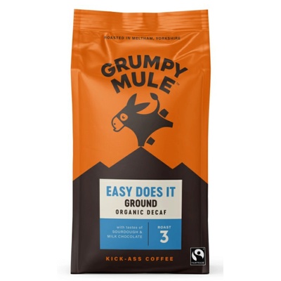 Grumpy Mule Easy Does It, мляно безкофеиново кафе, органично, 200гр