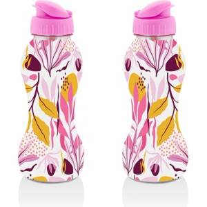 Qlux IDEAS IRIS L-00682 Спортна каничка 600ml, синя или розова (L-00682)