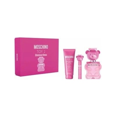 SET MOSCHINO Toy 2 Bubble Gum EDT spray 100ml + BODY LOTION 100ml + EDT spray 10ml