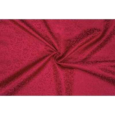 Brokát ornamenty, rudý