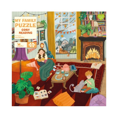 Magellan GmbH My Family Puzzle - Cosy Reading | Lea Melcher