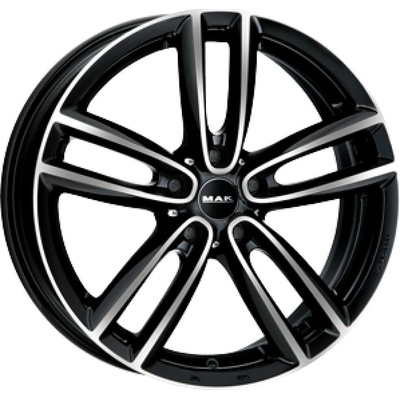 MAK OXFORD 7x17 5x112 ET54 black mirror