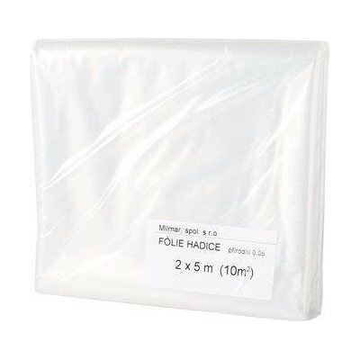 Fólie PE hadice 0,05mm přírodní - 2x5m