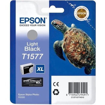 Epson Мастилница Epson - T1577, за Epson Stylus Photo R3000, light black (C13T15774010)