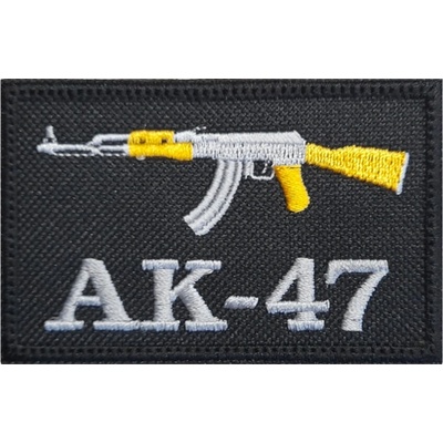 Nášivka AK-47 8x5cm so suchým zipsom