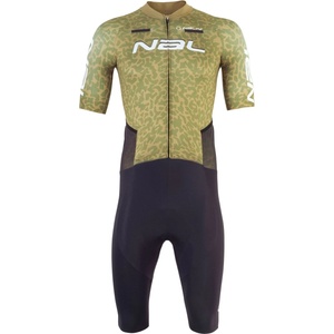 Nalini Мъжки скин за колоездене Nalini Gravel Suit Cycling skinsuit - Green / Agave Darb - размер XL (002-3894-0115)