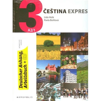 Čeština Expres 3 A2/1 německá + CD
