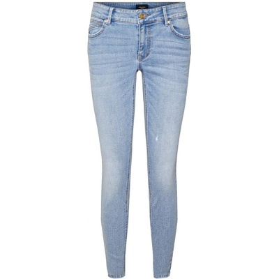 Vero Moda skinny bokové světlé džíny