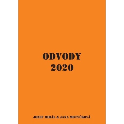 Odvody 2020 - Jozef Mihál, Jana Motyčková