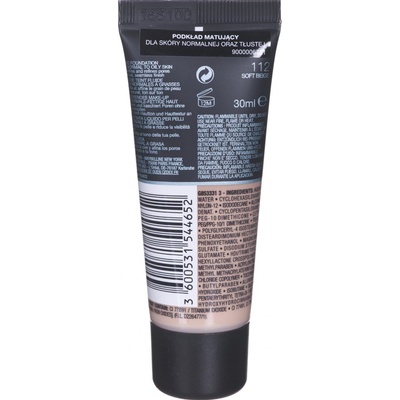Maybelline Fit Me! Matte+Poreless zmatňujúci make-up pre normálnu až mastnú pleť 95 Fair Porcelain 30 ml