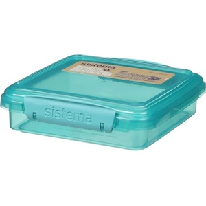 Holmes Products (Europe) Limited Кутия за препечен хляб Sistema Ocean Bound Sandwich 450 мл, зелена