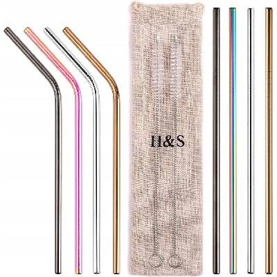 H&S Collection Brčka z hliníku 8 ks