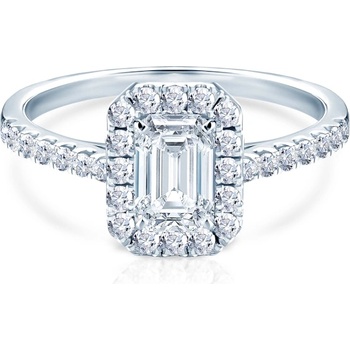 SAVICKI Годежен пръстен savicki: бяло злато, диаманти