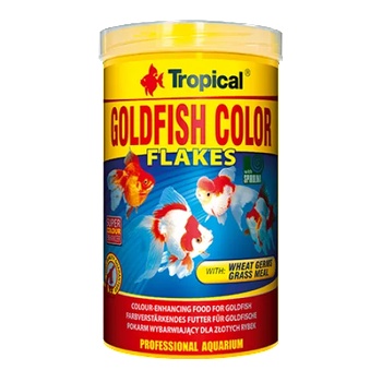 Tropical Goldfish Color - храна за златни рибки на люспи