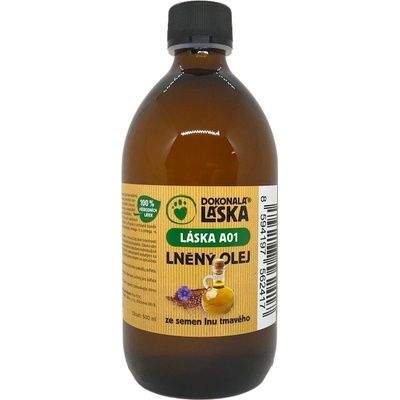 Dokonalá Láska Láska A01 Lněný olej 500 ml