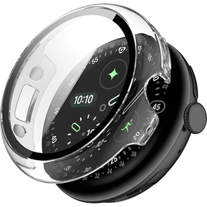 Techsuit Калъф с протектор за Google Pixel Watch 4 (45mm) - Techsuit Defense360 Pro - Прозрачен