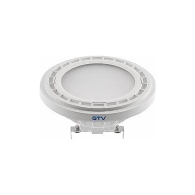 GTV LED , A-G, AR111, 3000K, G53, 12,5W, DC12V, 120°, 1100lm, bílá