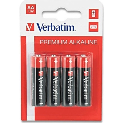 Verbatim Alkaline AA 4ks 49921
