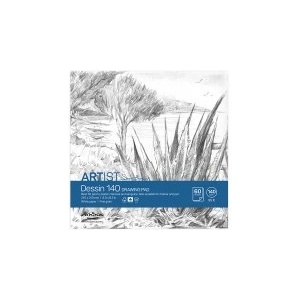 Drasca Пад за рисуване Dessin 140 21х21см 140г 60л бял
