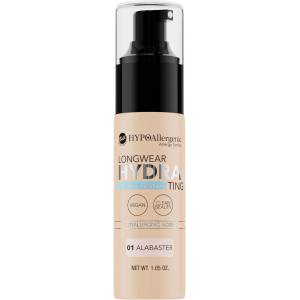 Bell HYPOAllergenic Хидратиращ фон дьо тен Longwear, 01 Alabaster, 30 g - baby
