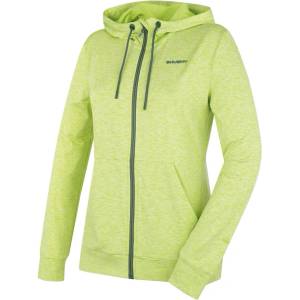 Husky Дамски суитшърт с качулка Alony bright green (hsk-XHD-0047-003)