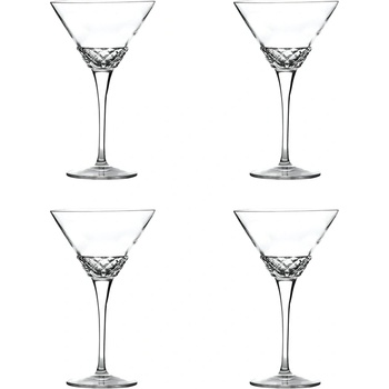 Luigi Bormioli ЧАШИ ЗА МАРТИНИ roma 1960 220ml 4БР (a12772g0902aa02)