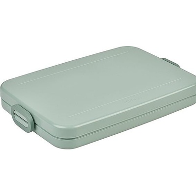 Mepal krabička na oběd Flat - Lunch box To Go - Lunch box na 4 krajíce chleba - Meal Prep Box - Box