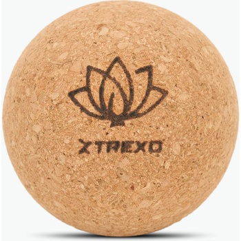TREXO Korkové masážne loptičky TXO-B4Z081-NC prírodné