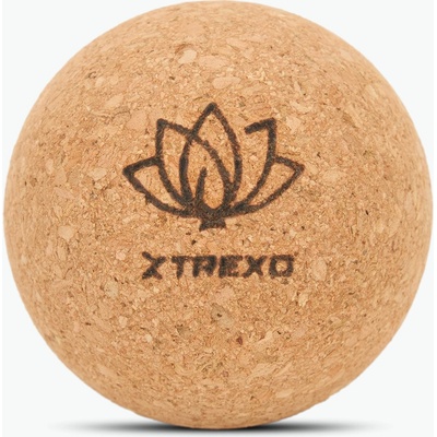 TREXO Korkové masážne loptičky TXO-B4Z081-NC prírodné