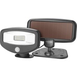 Extol LED светлина в нощен режим на готовност, 0, 4 W, 16 LED; 100 Lm, соларен панел + сензор, вградена литиево-йонна батерия, 500 mAh, възможност за монтиране на стена