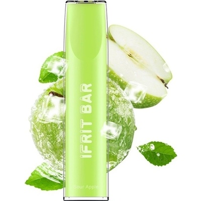 IFRIT BAR Sour Apple 20 mg 400 poťahov 1 ks