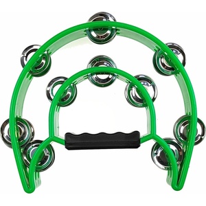 Kera Audio Double Row Tambourine Kera Audio TW-20 green (TW-20-GR)