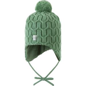 Reima Детска зимна шапка (beanie) Reima Kid's Nunavut Beanie - Green Clay - размер 46 cm (202-6355-0512)