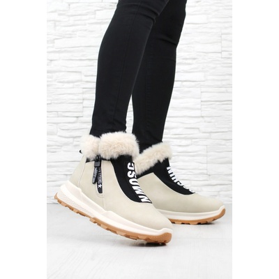 Prety zimní tenisky 9130-4BE béžové