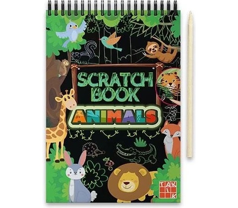 Scratch Book - Animals