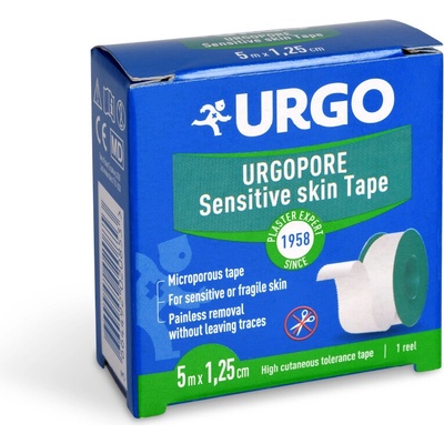 Urgo PORE Náplast netkaný textil 1,25 cm x 5 m NOVÁ