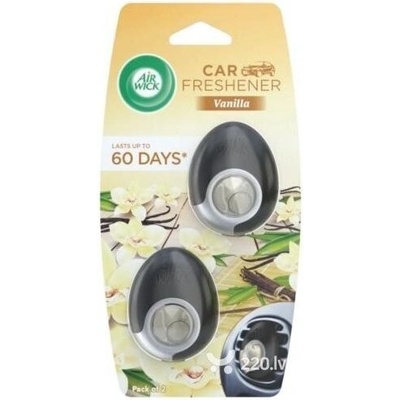 Air Wick Car Fresh Vanilla 2 x 2,5 ml