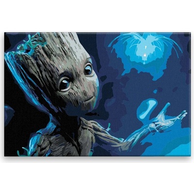 Maľovanie podľa čísel Groot 04