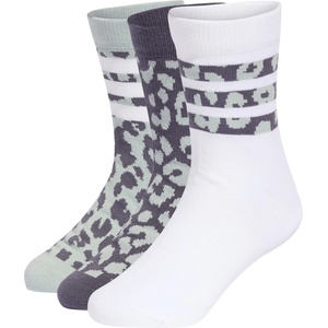 adidas Детски спортни чорапи Adidas Kid's YG Leo 3-Pack Sports socks - Aurora Onix / Wonder Sage / White - размер 25-27 (EU) (207-1489-0111)