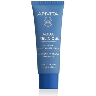 APIVITA Aqua Beelicious Oil-Free Hydrating Gel-Cream Light Texture лек хидратиращ гел-крем за лице 40 ml унисекс