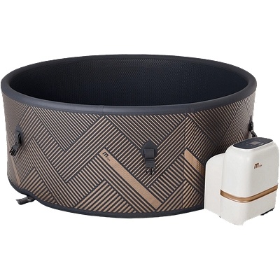 MSpa Надуваемо твърдо джакузи Mono (кръгло / 8 места) | MSpa (F-MO082WE)