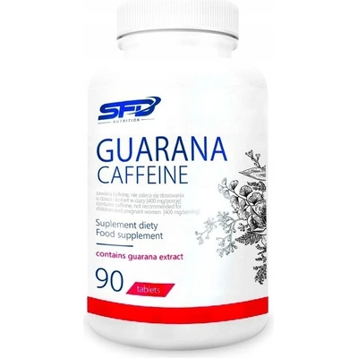 SFD Nutrition Guarana Caffeine podpora športového výkonu 90 tabliet