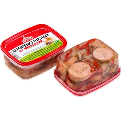 Váhala Utopenci pikant v aspiku 255 g – Zboží Dáma
