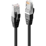 Lindy Пач кабел LINDY 45601, S/FTP, Cat. 6, 0.5m, черен (45601)