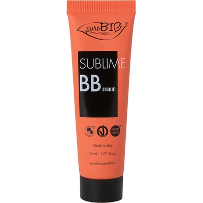 puroBIO Cosmetics Sublime BB Cream hydratačný BB krém 02 30 ml