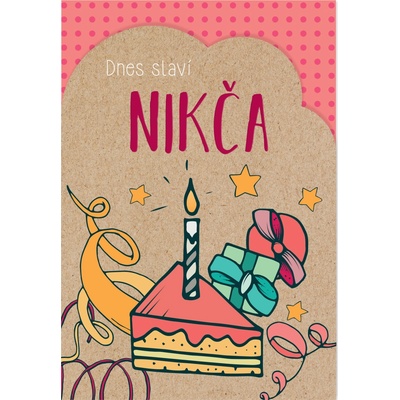 Albi Přání k svátku - Nikča