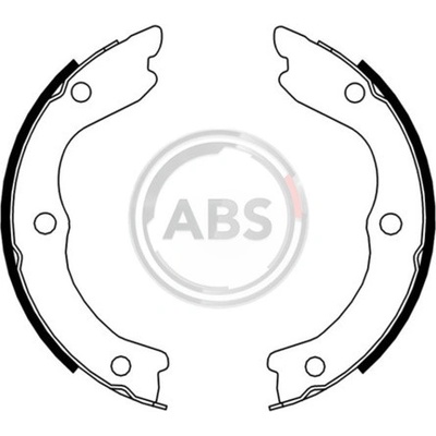 A.B.S. Sada brzd. čeľustí parkov. brzdy 9179