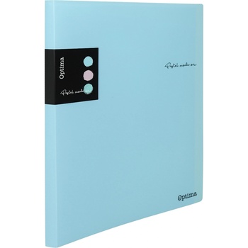 Image 1 of Optima Папка Optima с 20 джоба, А4, паст. цветове, асорти (32185-А-ПАСТЕЛ)