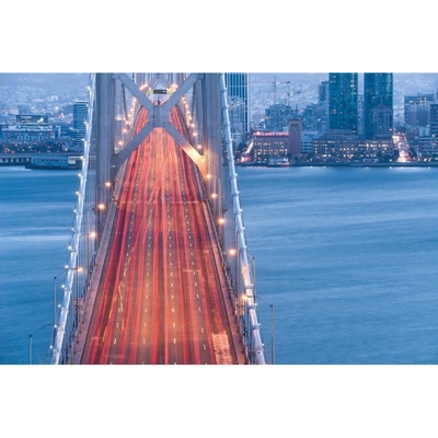 Komar Vliesová fototapeta San Francisco Blues rozměry 300 x 200 cm